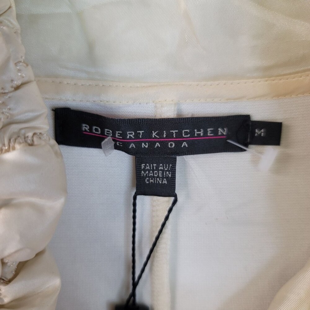 Robert Kitchen Quilted Puffer Jacket Medium Textu… - image 5